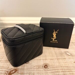 Yves Saint Laurent YSL Beauté Vanity Case Black - NEW IN BOX